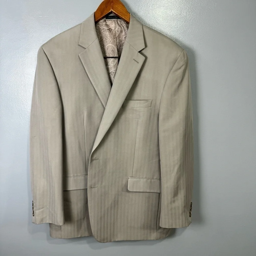 Chaps Men’s Sports Coat Jacket Blazer sz 46 Long # C708-A